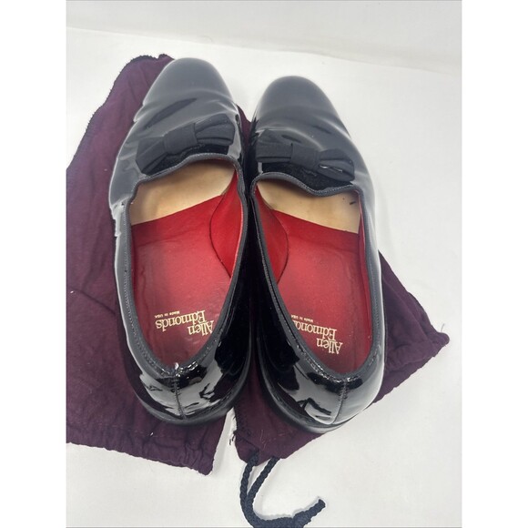 Allen Edmonds Black Patent Leather Formal Dress Shoes Tuxedo Bow Tie SZ 11.5 EE main image 10